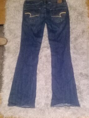 American Eagle Outfitters Dark Blue Flare Jeans